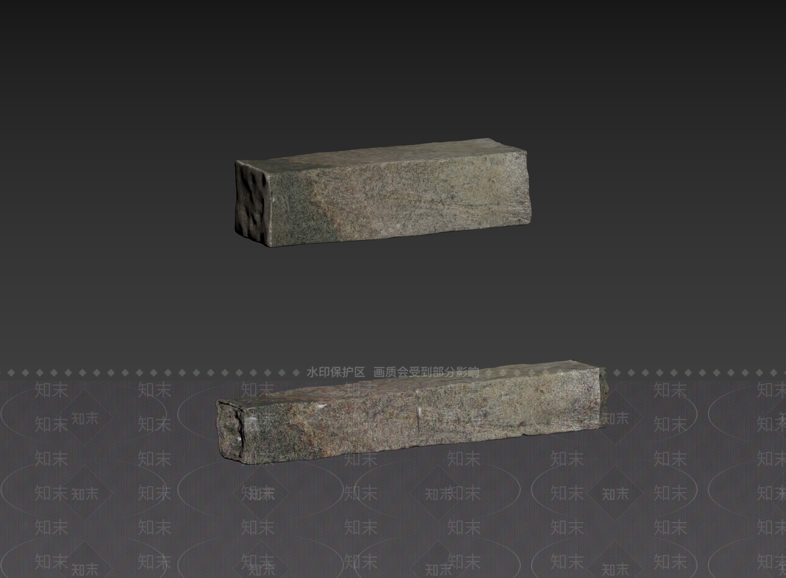 工业风石头3D模型下载【ID:1234647807】