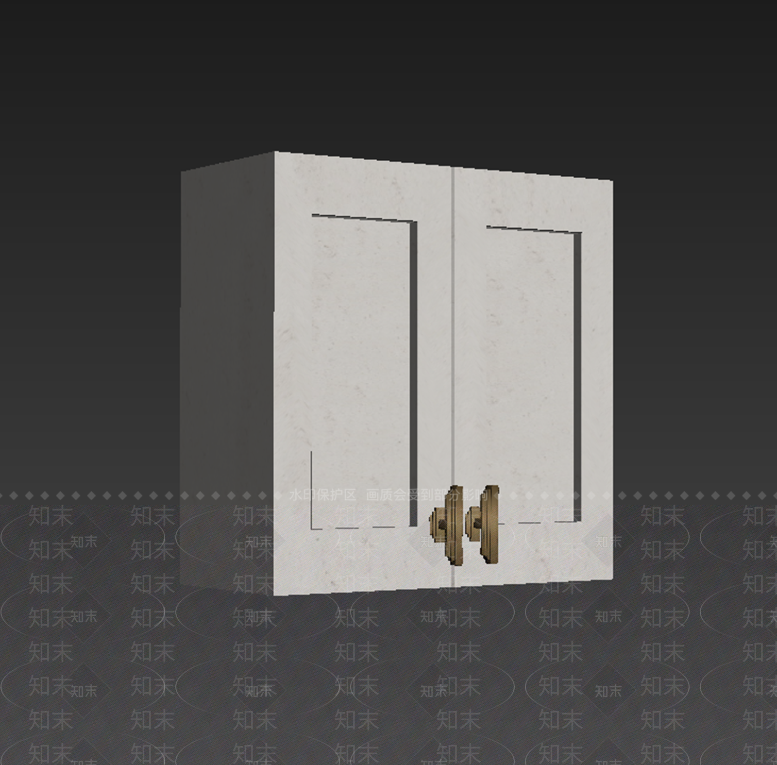 中古风柜门3D模型下载【ID:1234649896】