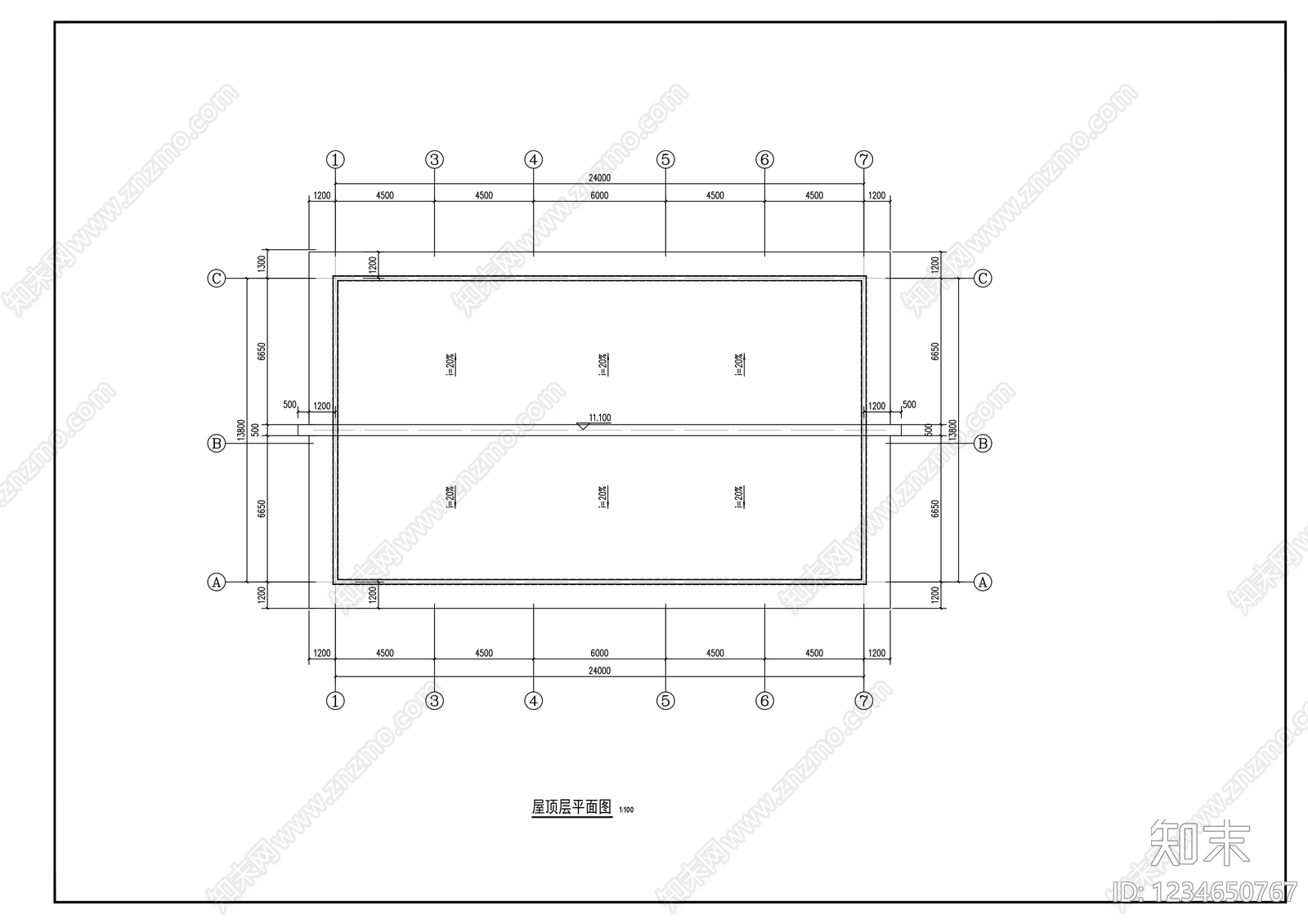 其他商业建筑cad施工图下载【ID:1234650767】