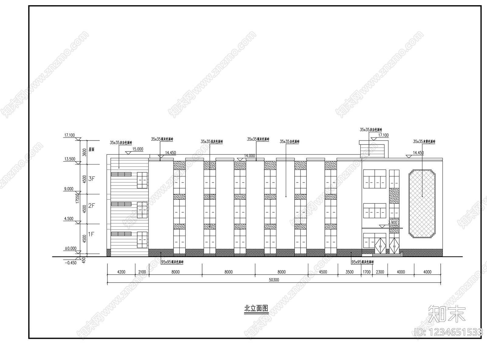 其他建筑cad施工图下载【ID:1234651533】