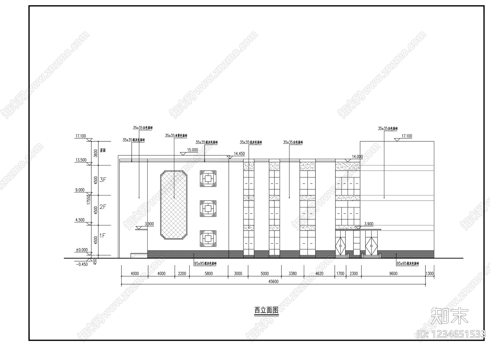 其他建筑cad施工图下载【ID:1234651533】