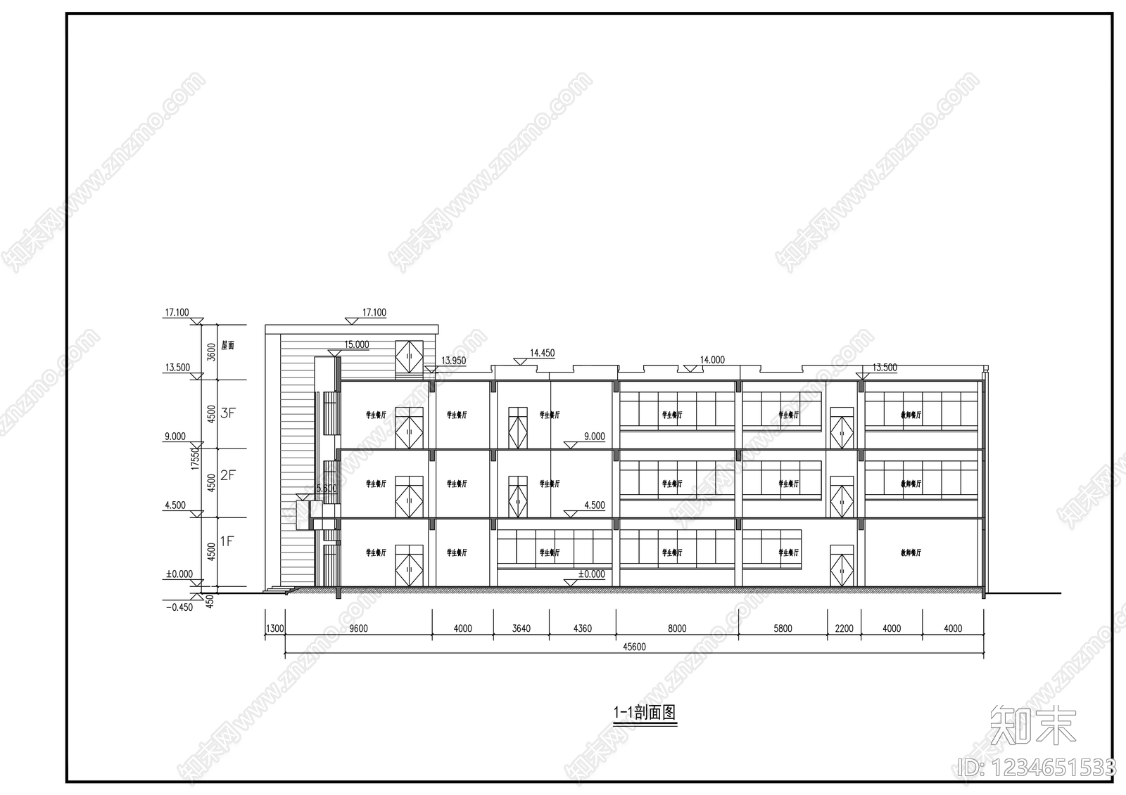 其他建筑cad施工图下载【ID:1234651533】