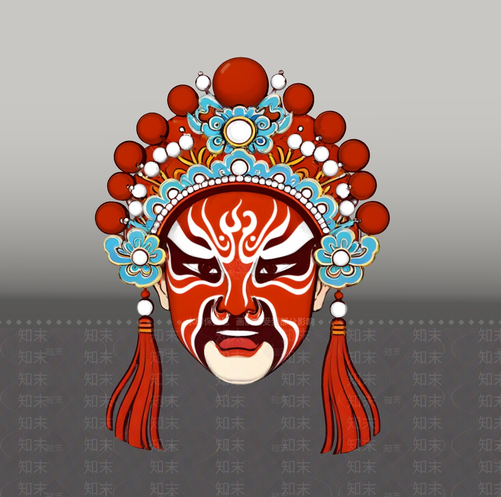 中式雕塑摆件SU模型下载【ID:1234657607】