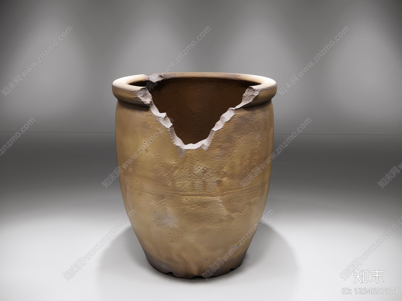 侘寂罐子SU模型下载【ID:1234657871】
