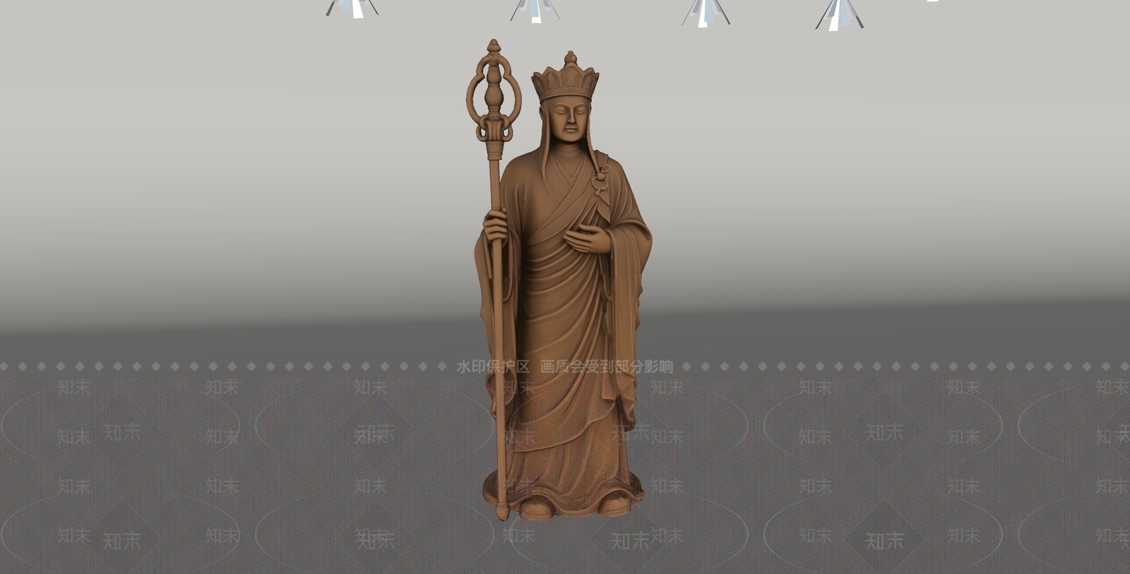 中式佛像SU模型下载【ID:1234658828】