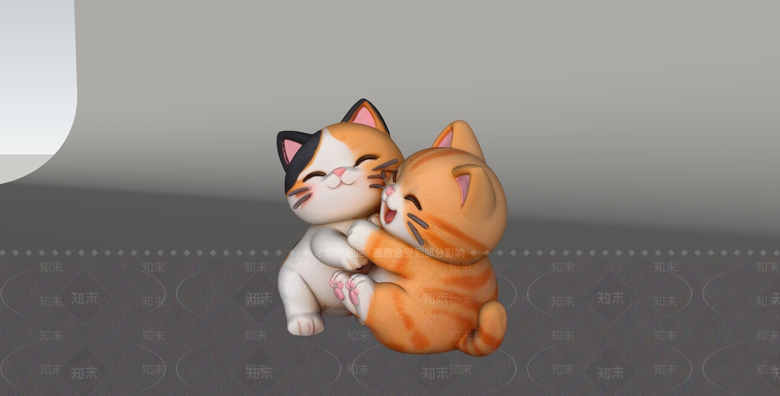 雕塑摆件SU模型下载【ID:1234659076】