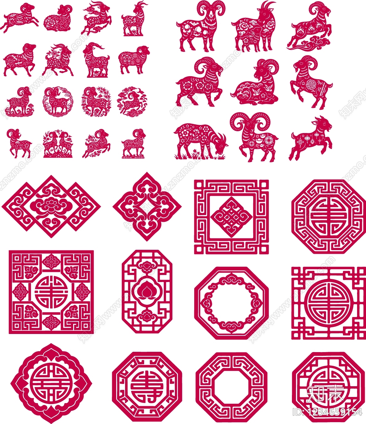 中式图库CAD图纸
