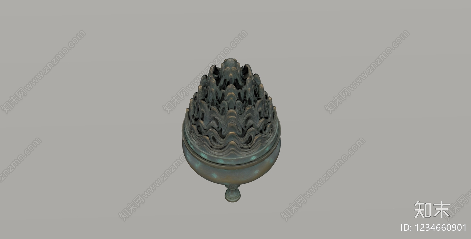 中式其他摆件SU模型下载【ID:1234660901】