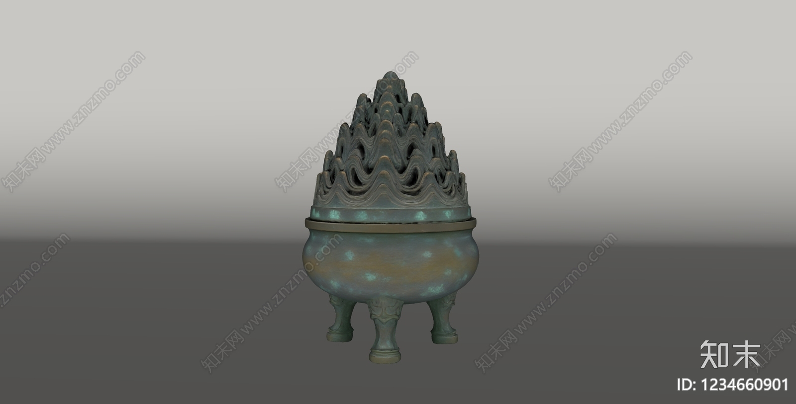 中式其他摆件SU模型下载【ID:1234660901】