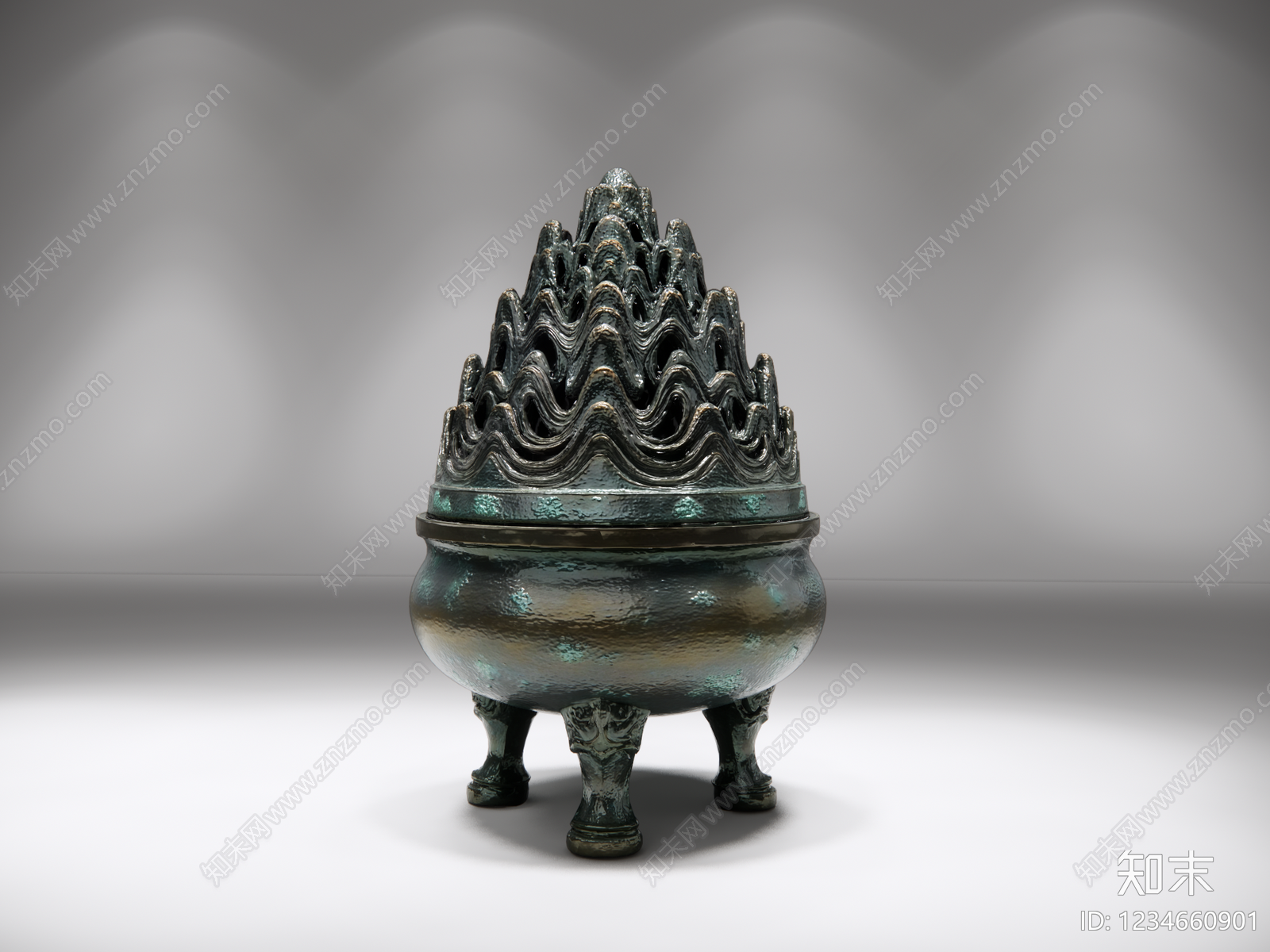 中式其他摆件SU模型下载【ID:1234660901】