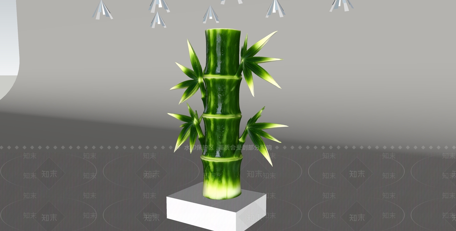 新中式雕塑摆件SU模型下载【ID:1234661134】