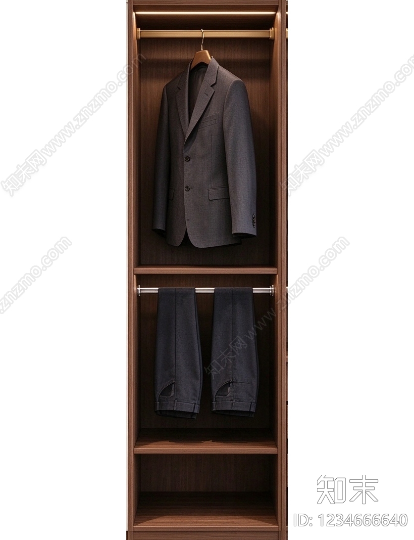 柜子cad施工图下载【ID:1234666640】