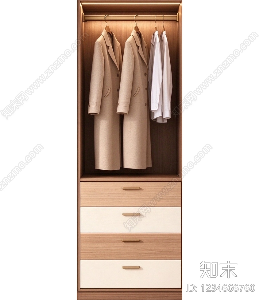 柜子cad施工图下载【ID:1234666760】