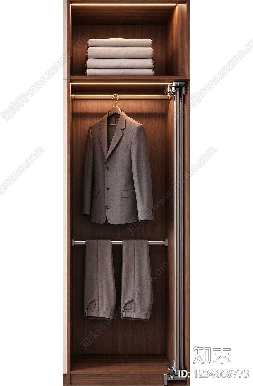 柜子cad施工图下载【ID:1234666773】
