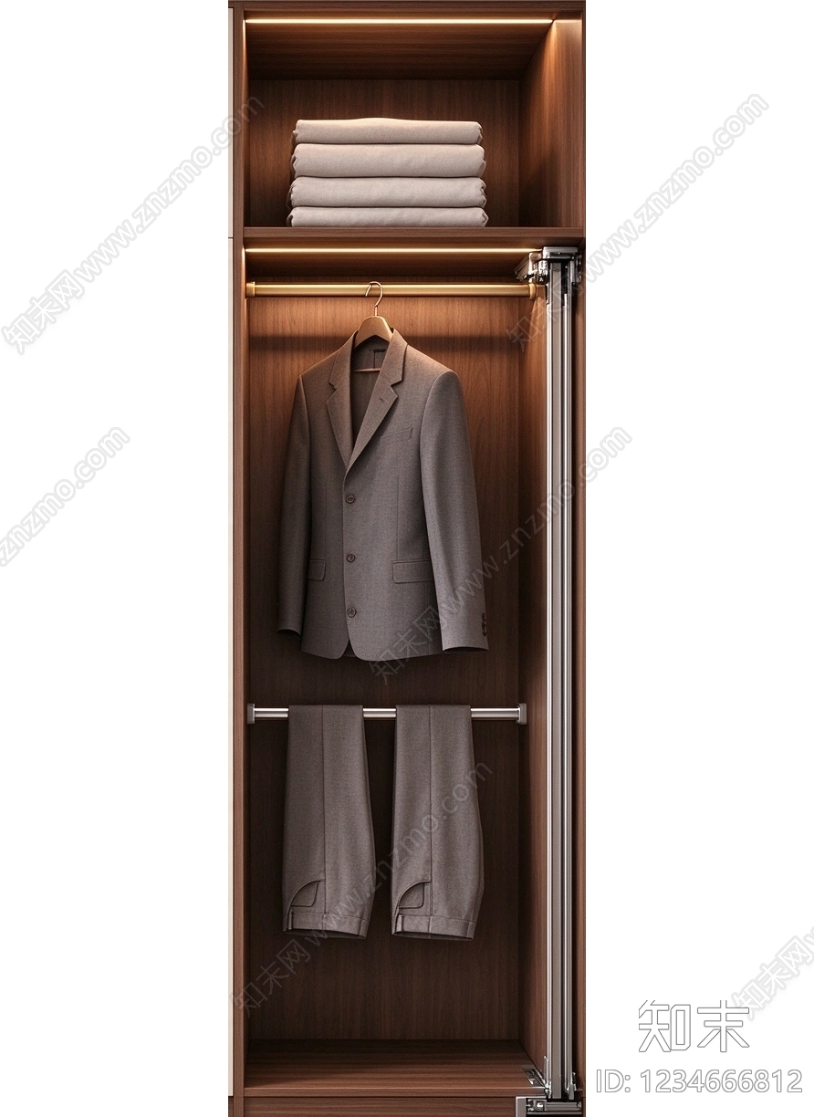 柜子cad施工图下载【ID:1234666812】