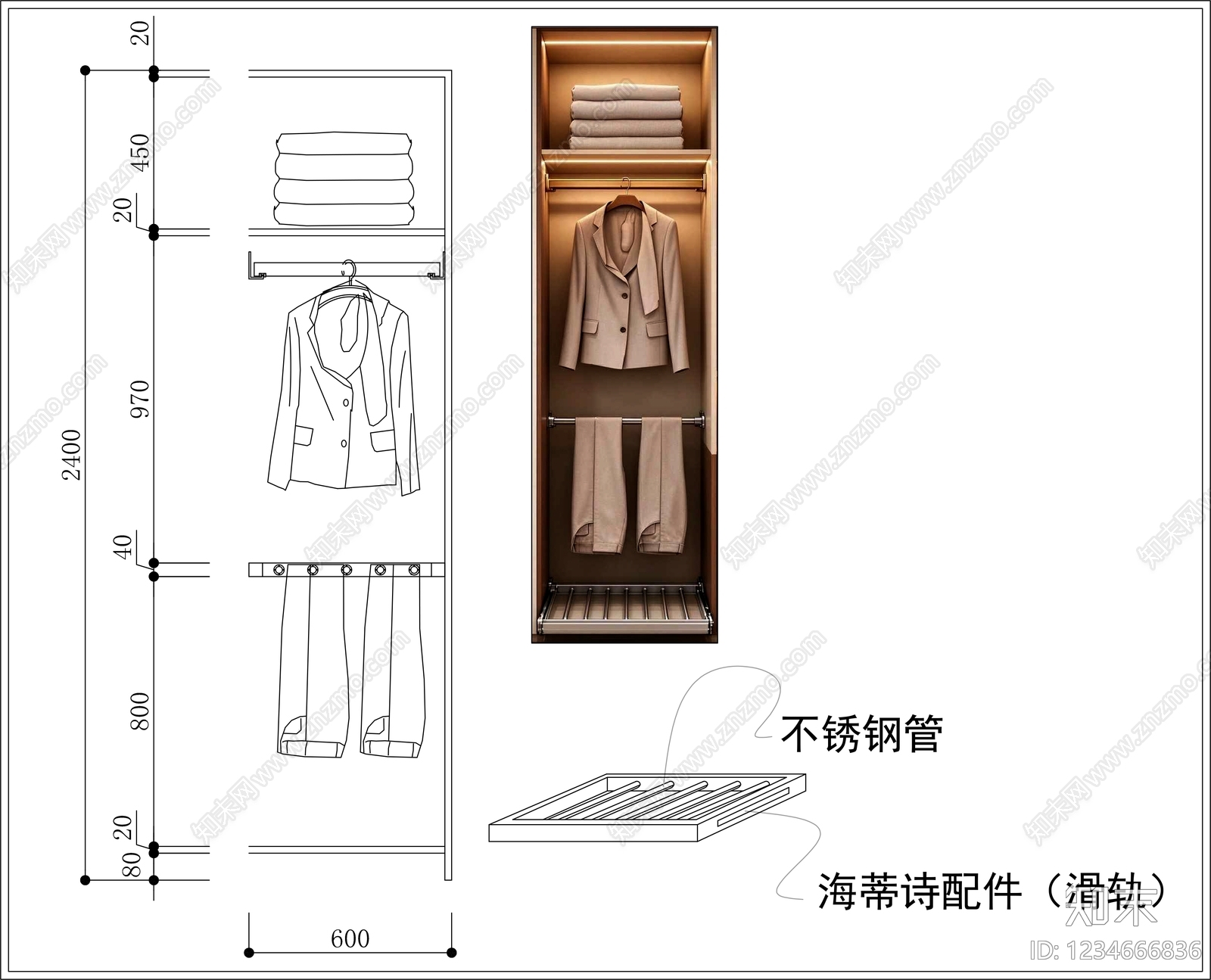 柜子CAD图纸