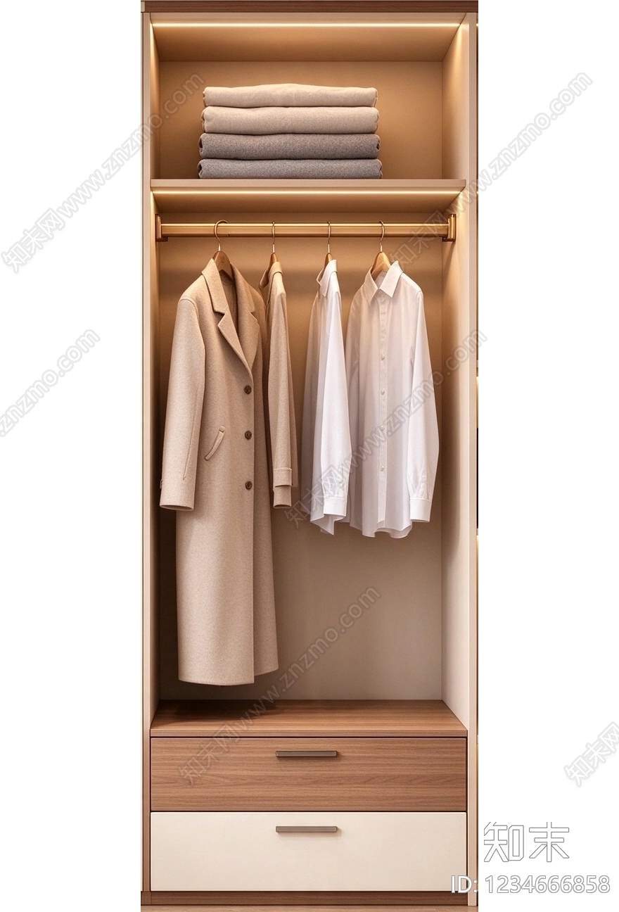柜子cad施工图下载【ID:1234666858】