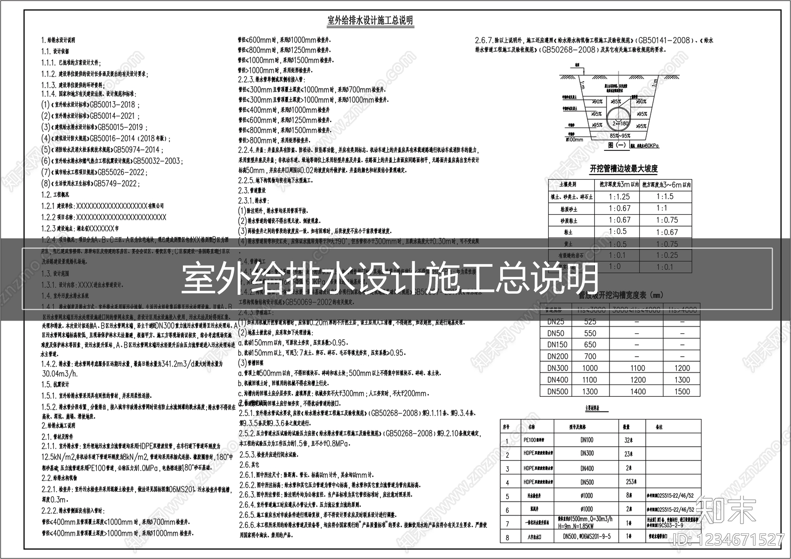 设计说明CAD图纸