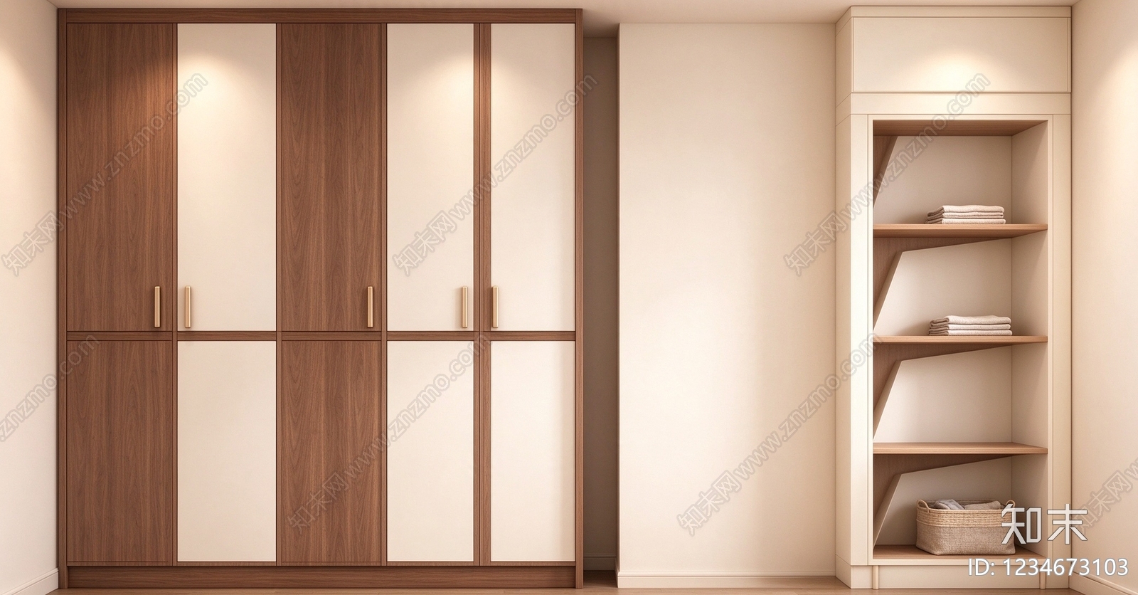 柜子cad施工图下载【ID:1234673103】