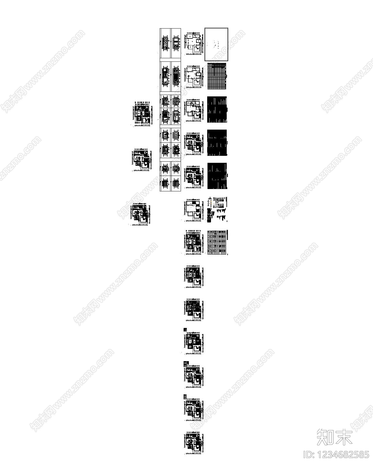 其他家装空间CAD图纸