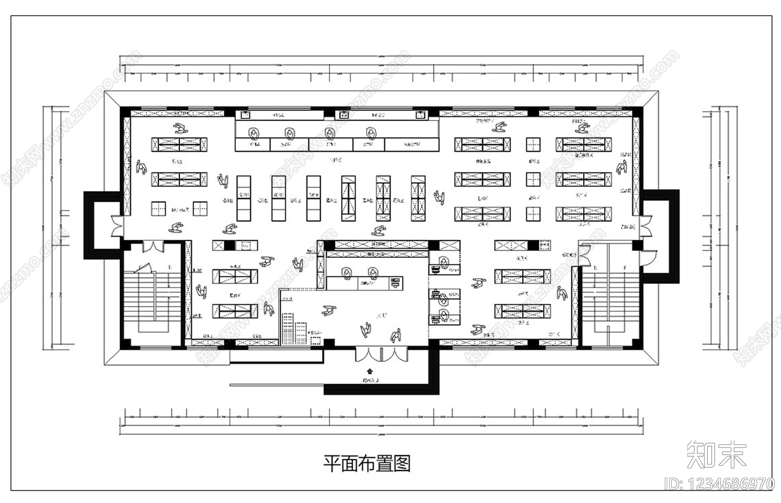 超市CAD图纸