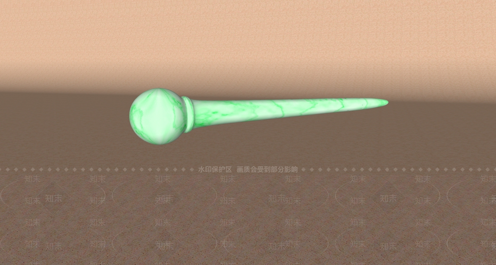 新中式雕塑摆件SU模型下载【ID:1234696093】