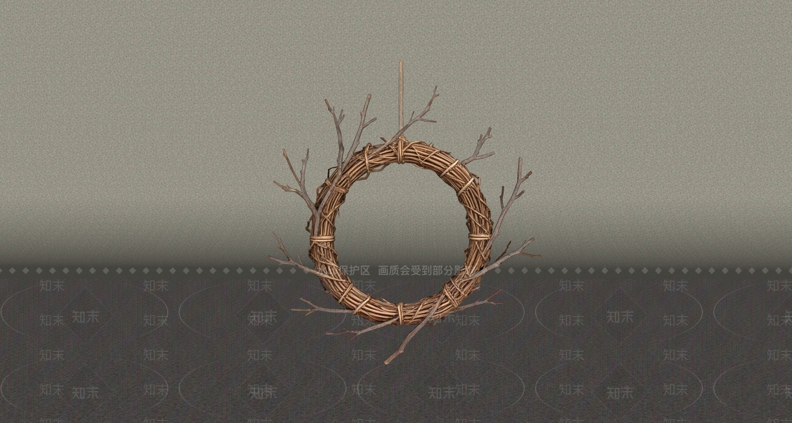 侘寂挂件SU模型下载【ID:1234696200】