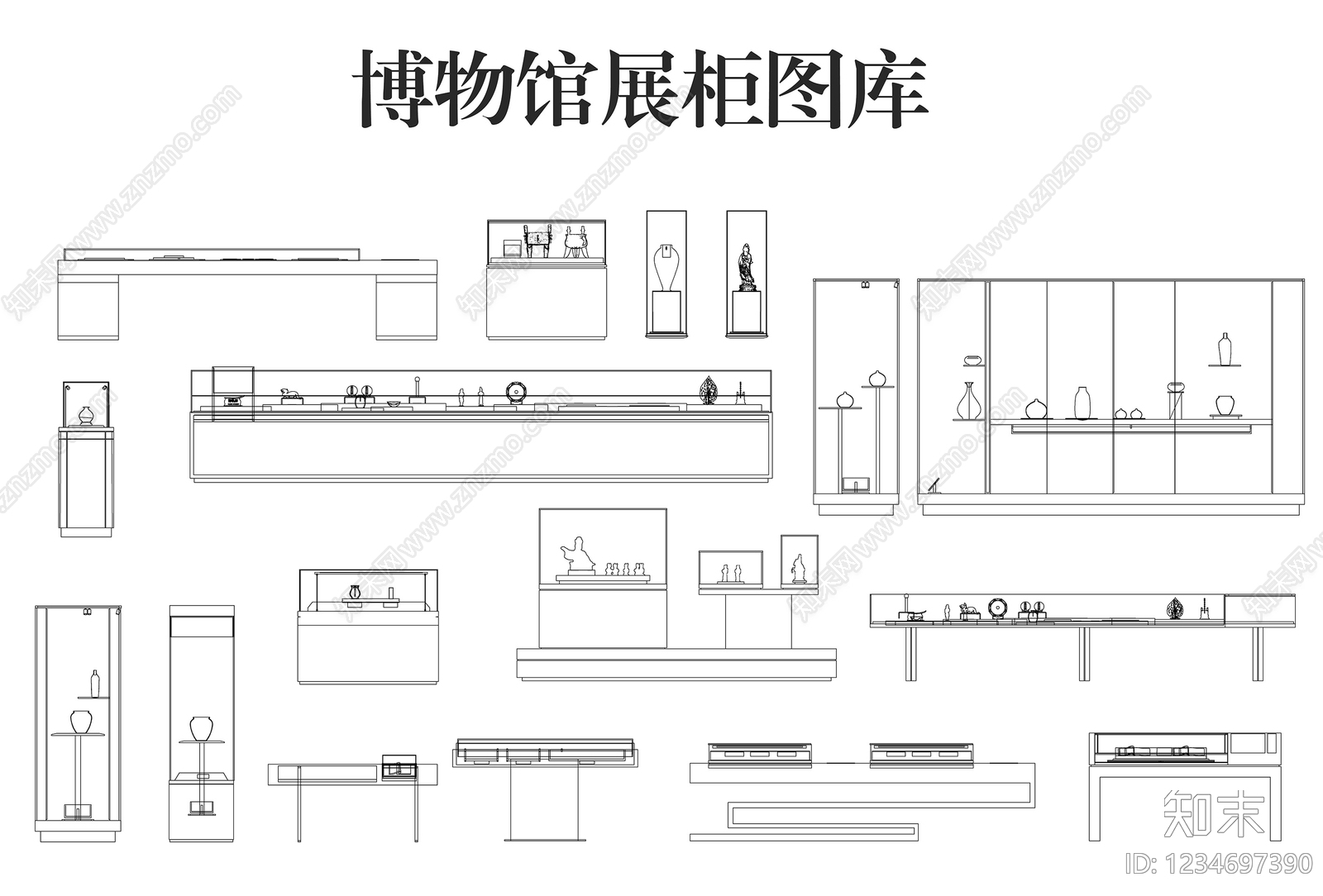 博物馆CAD图纸