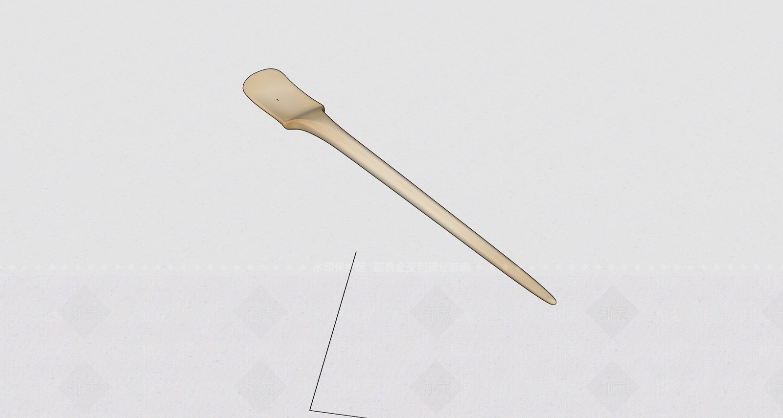 原木风艺术装置SU模型下载【ID:1234697799】