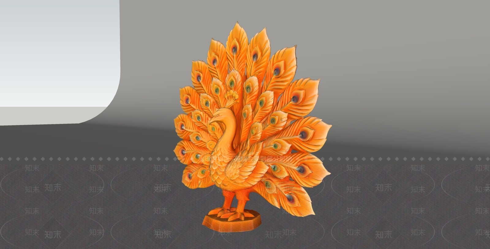 中式雕塑摆件SU模型下载【ID:1234699593】