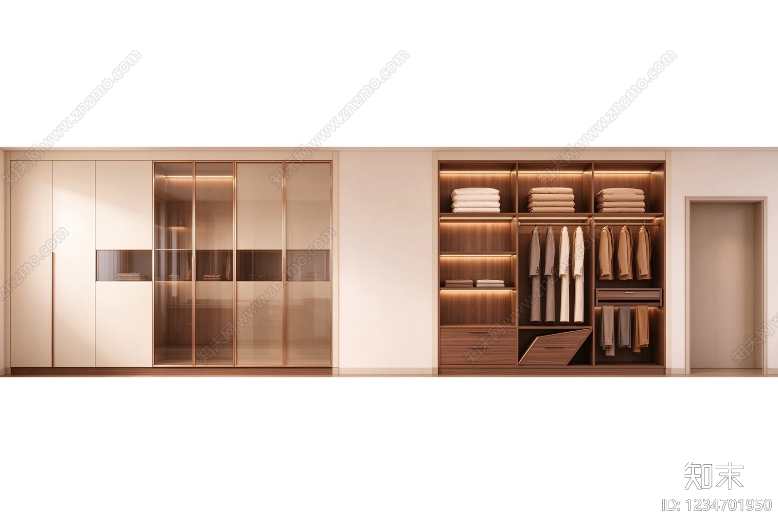 柜子cad施工图下载【ID:1234701950】