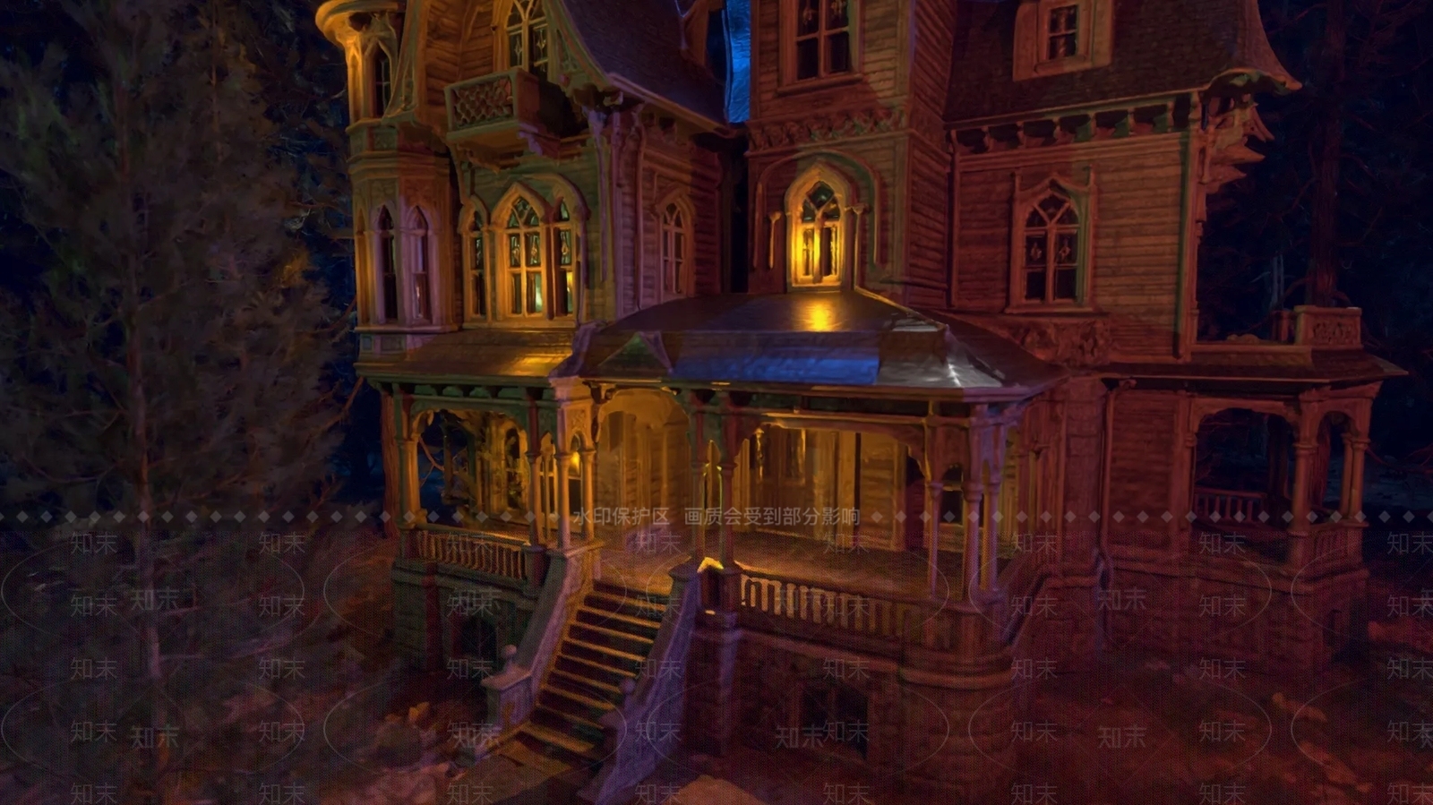 哥特式艺术风格建筑3D模型下载【ID:1234701983】