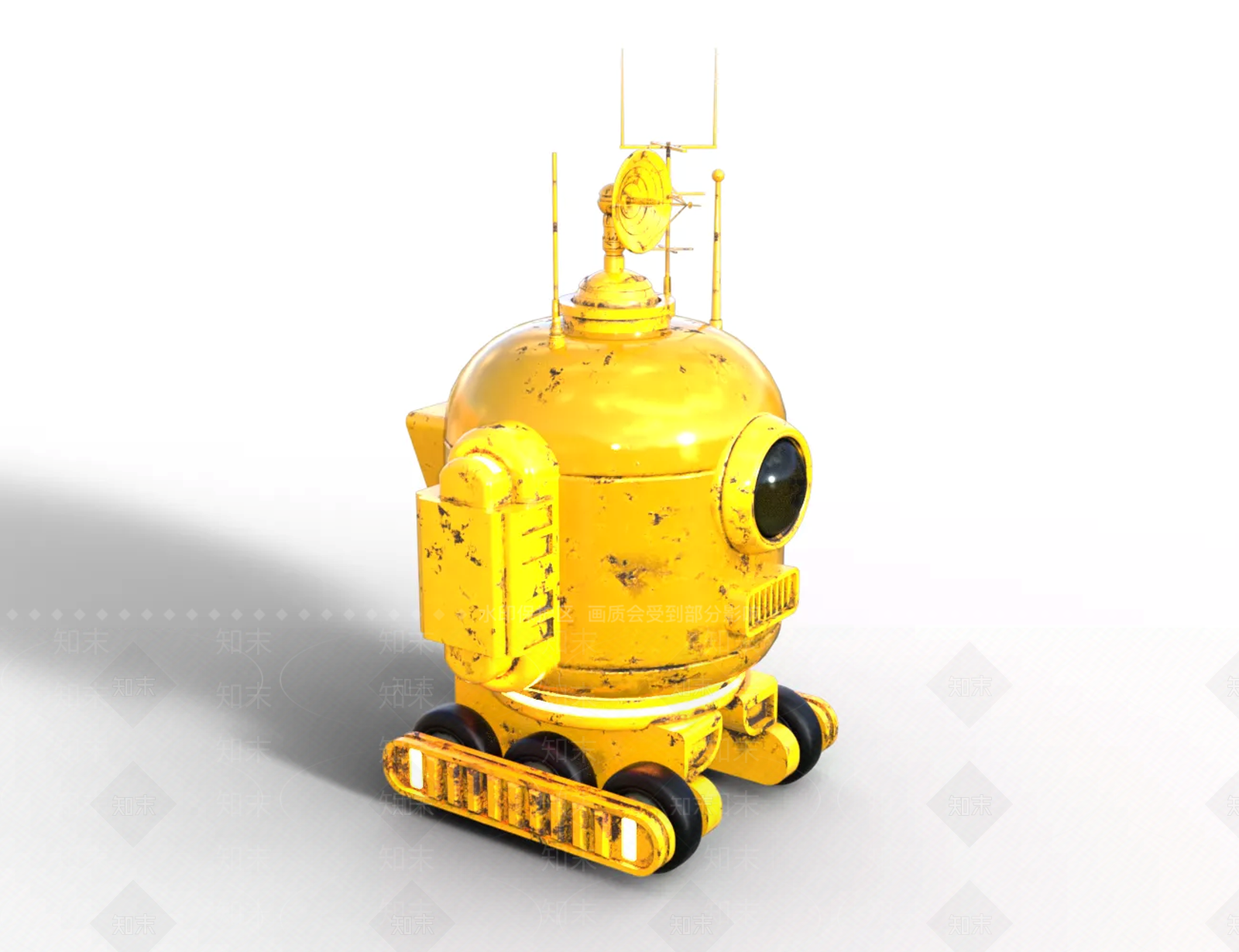 复古工业风工业设备3D模型下载【ID:1234702025】