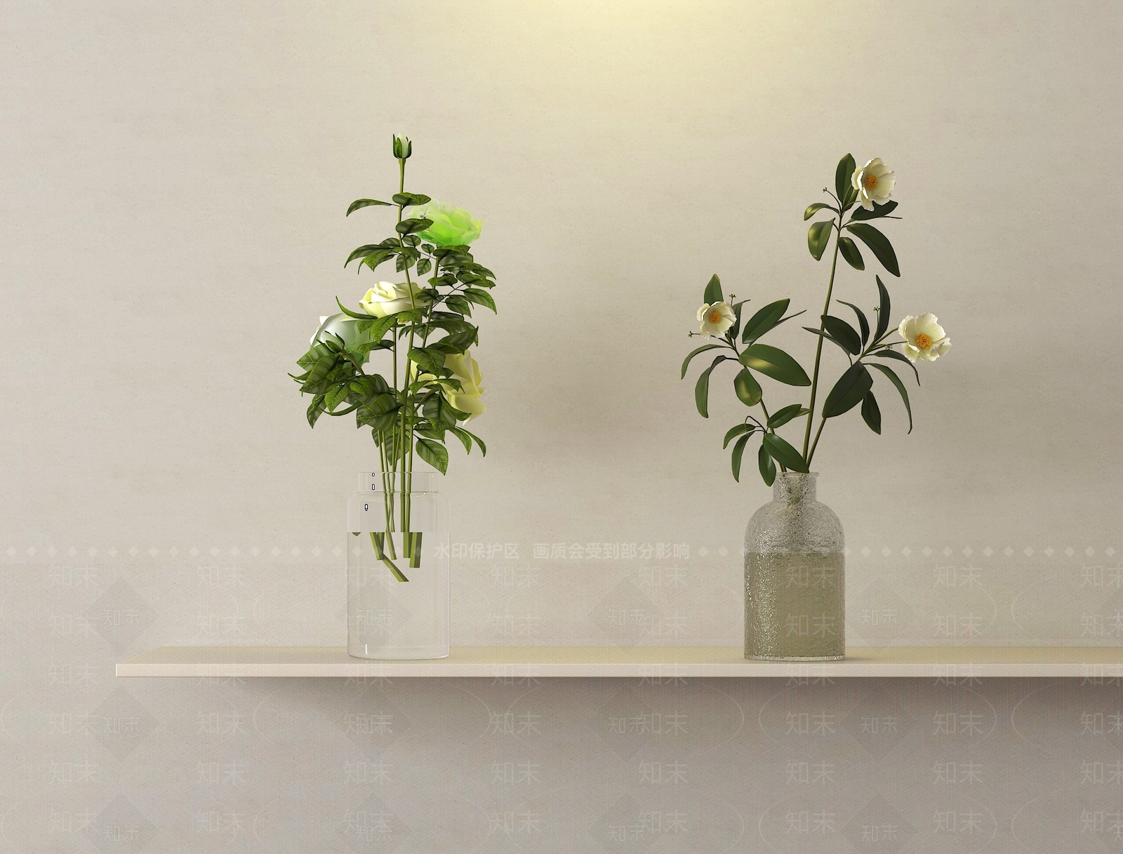 极简花瓶SU模型下载【ID:1234704668】