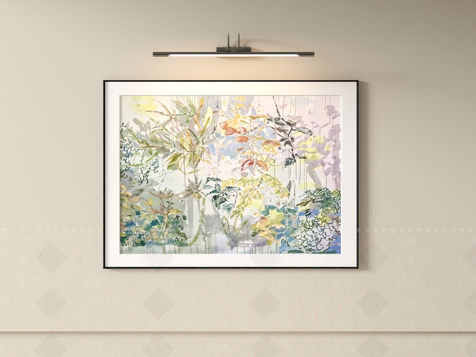 现代简约儿童挂画SU模型下载【ID:1234706329】