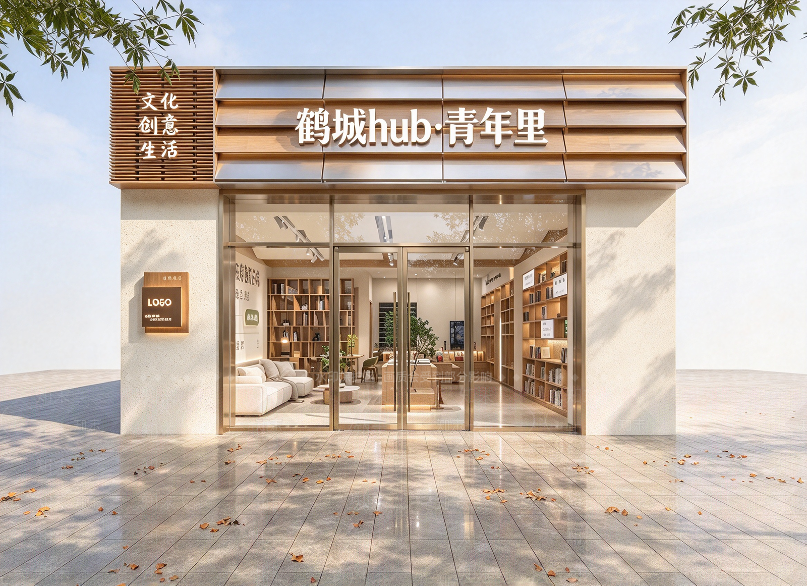 原木风门头3D模型下载【ID:1234711304】