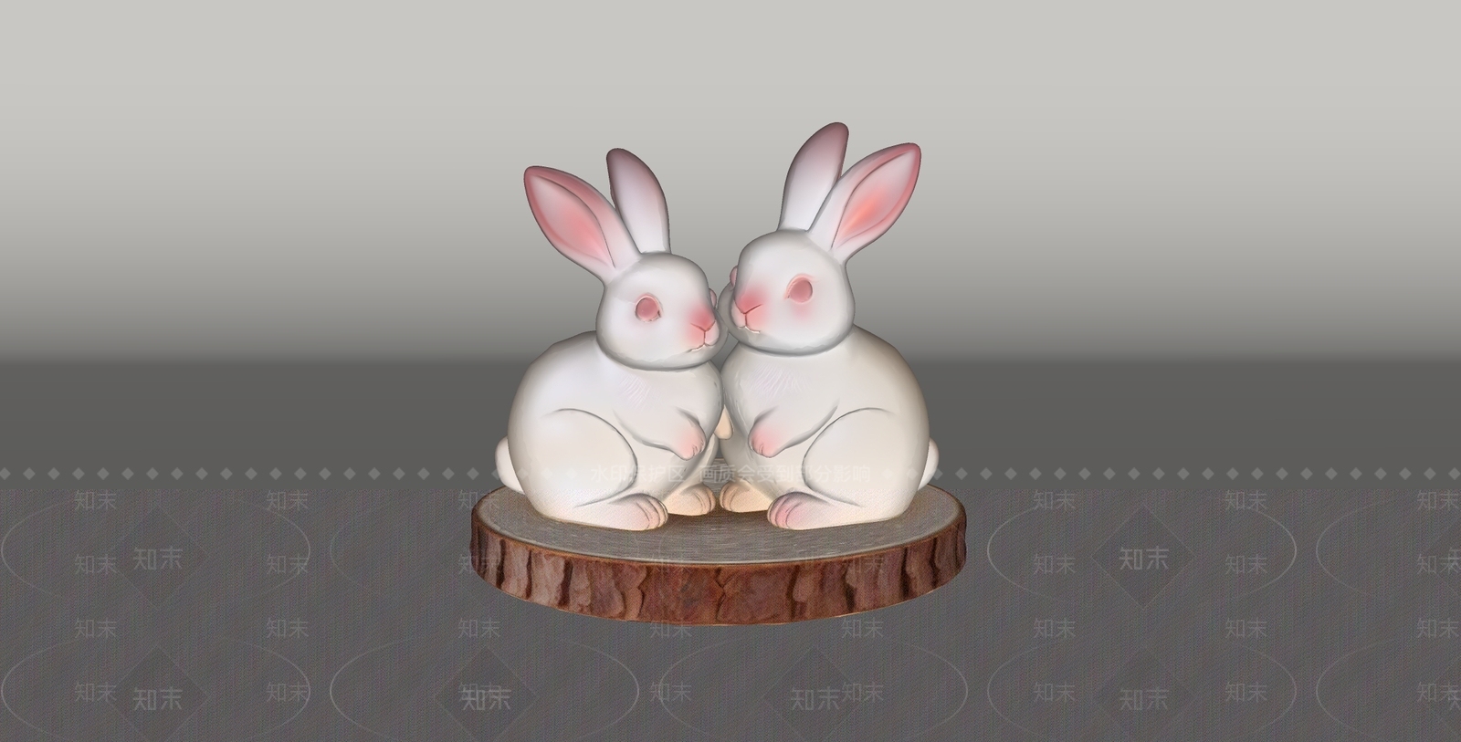 中式雕塑摆件SU模型下载【ID:1234714653】