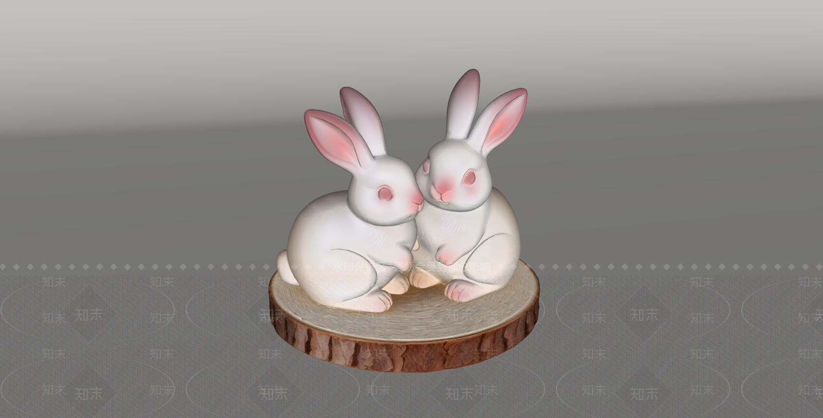 中式雕塑摆件SU模型下载【ID:1234714653】