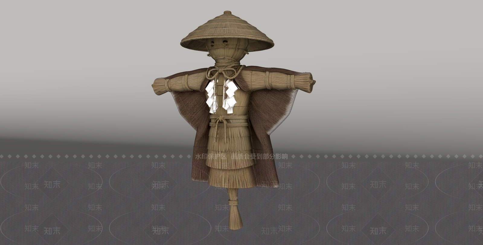 日式虚拟人物SU模型下载【ID:1234715087】