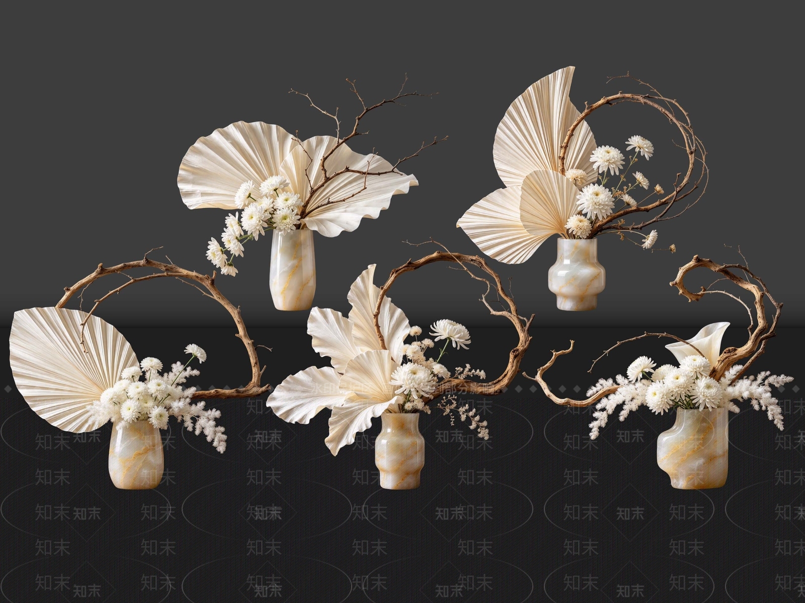 新中式花境SU模型下载【ID:1234718149】