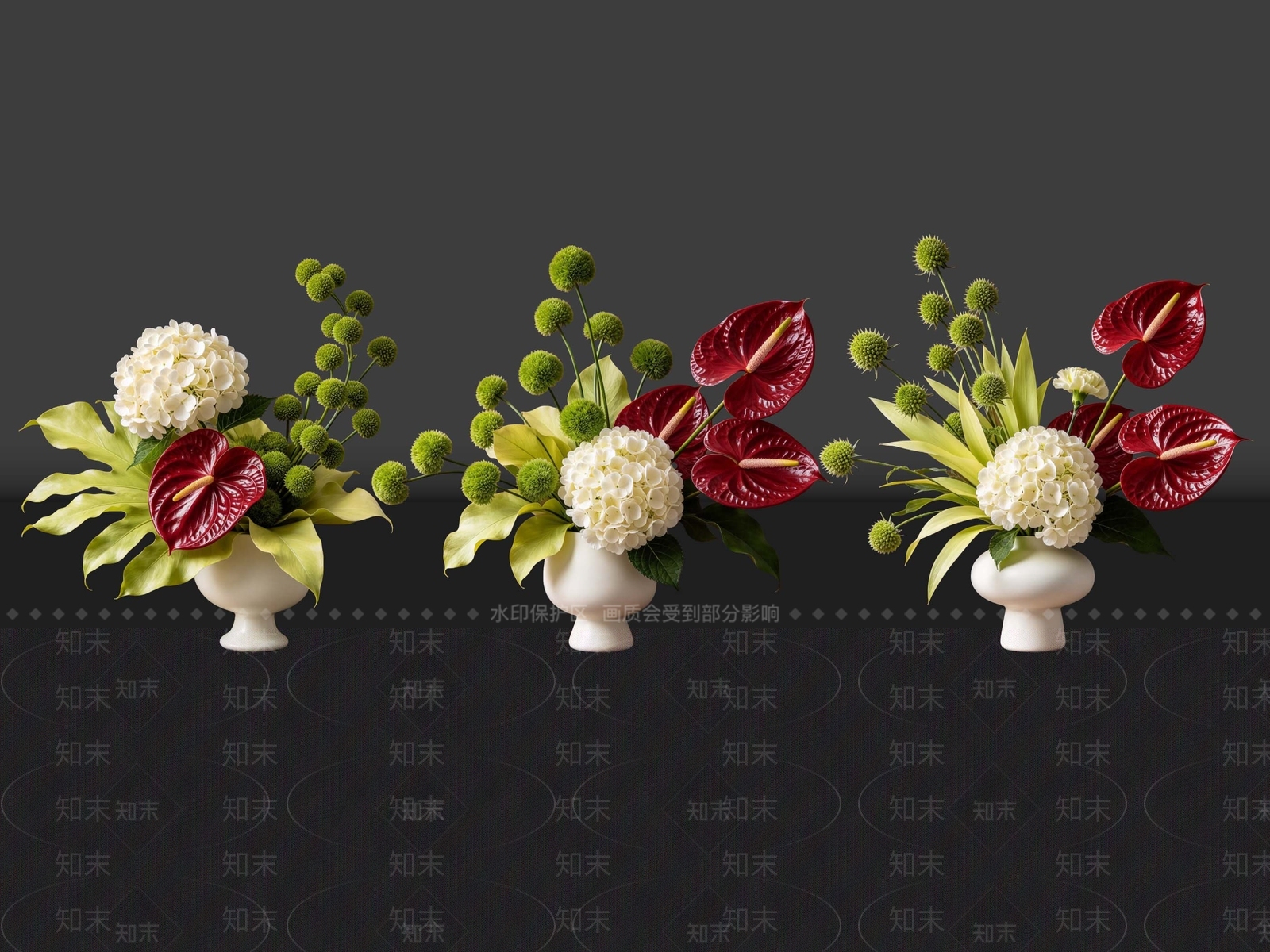 极简花境SU模型下载【ID:1234718545】