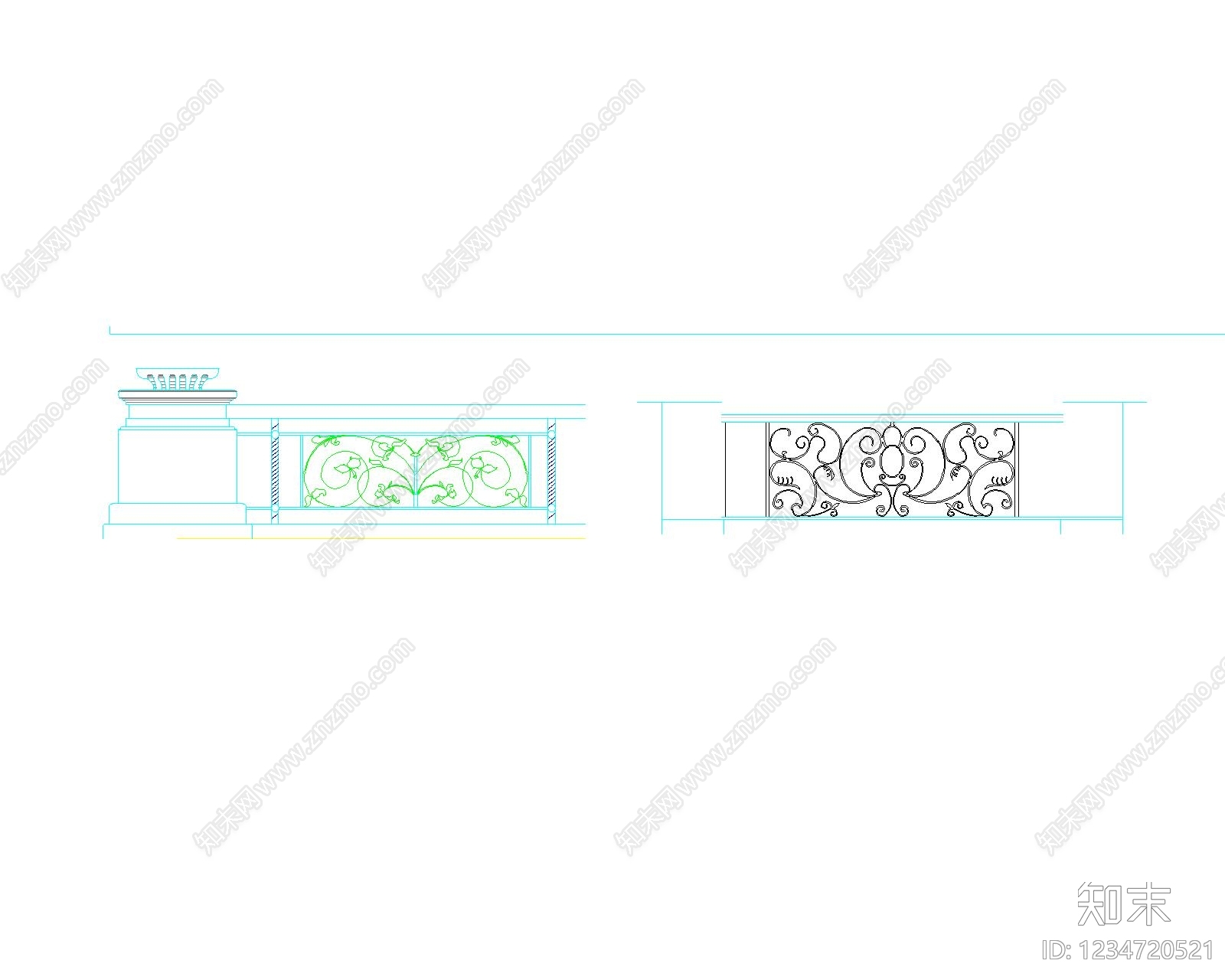 桌子cad施工图下载【ID:1234720521】