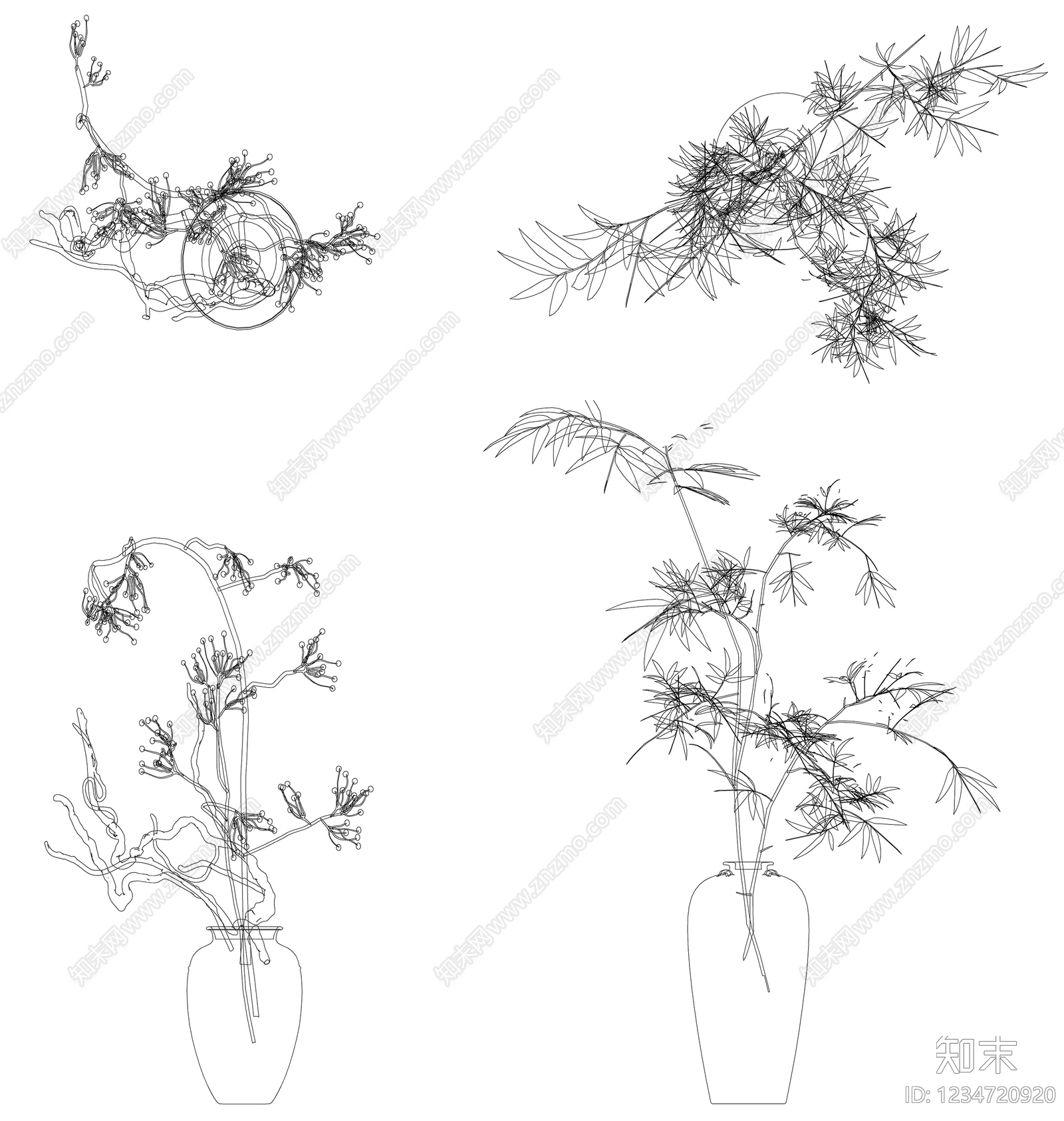 绿植cad施工图下载【ID:1234720920】