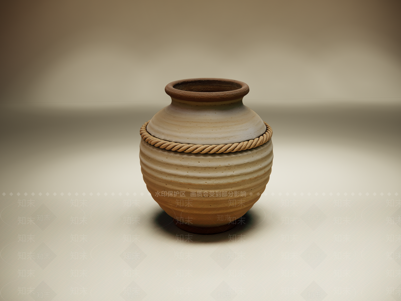 侘寂罐子SU模型下载【ID:1234721628】