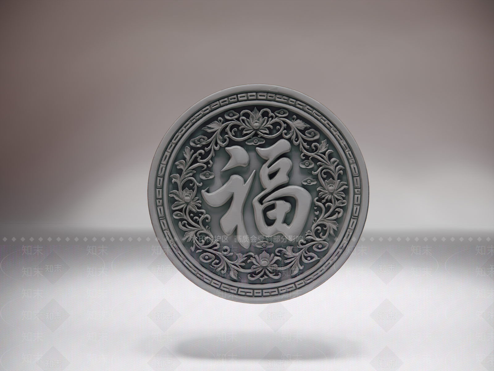 中式雕塑摆件SU模型下载【ID:1234721850】