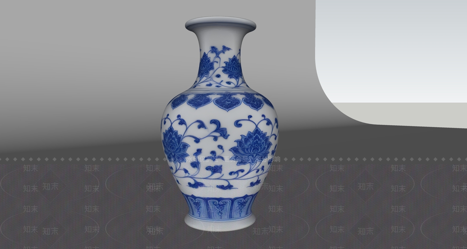 中式花瓶SU模型下载【ID:1234721981】