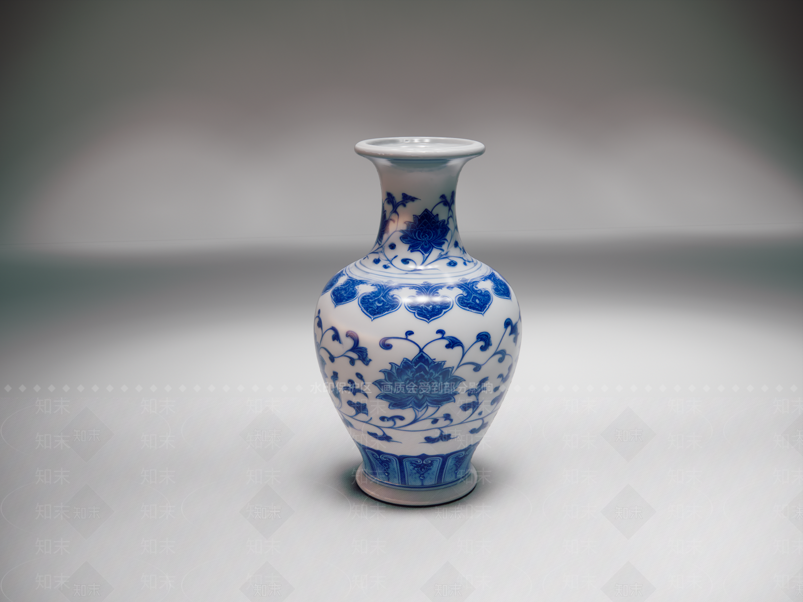 中式花瓶SU模型下载【ID:1234721981】