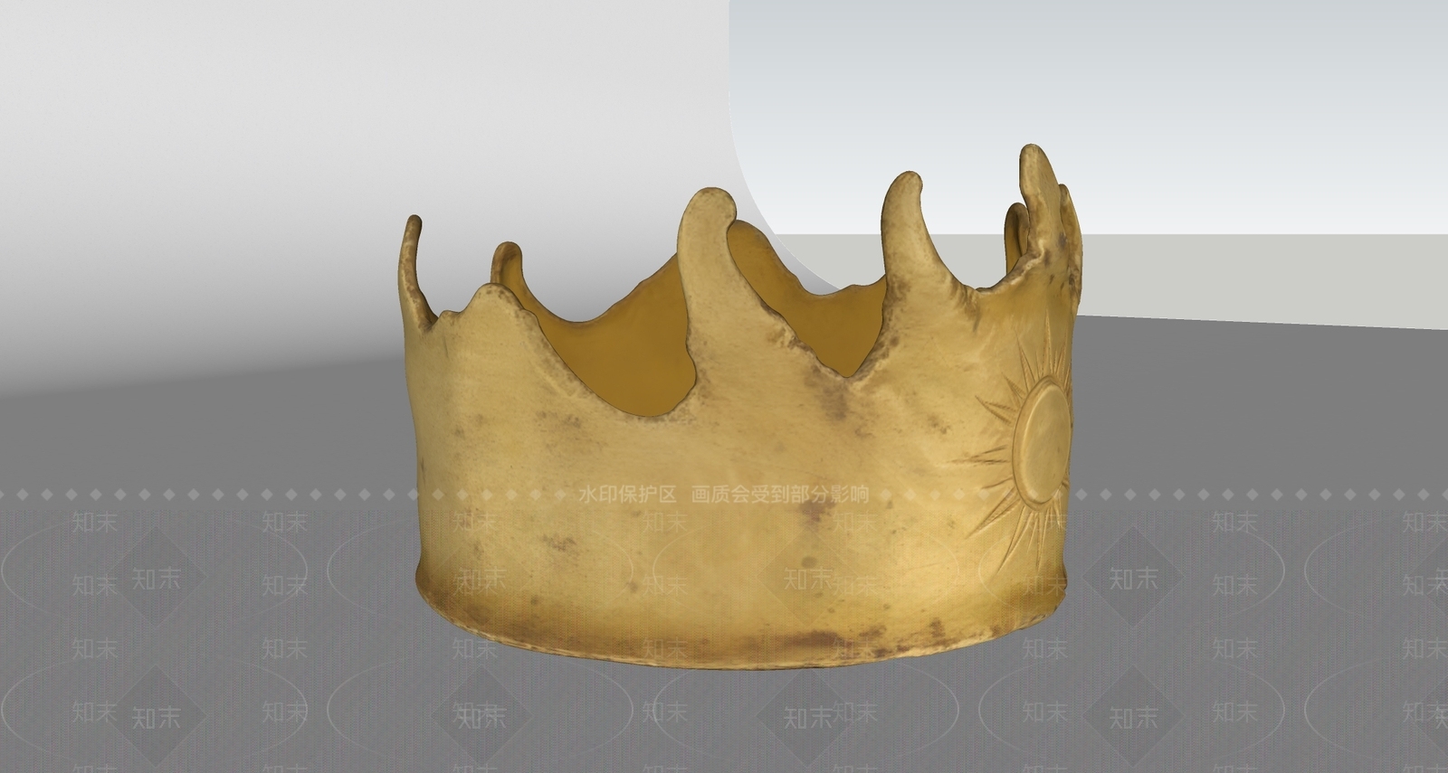 复古雕塑摆件SU模型下载【ID:1234722049】