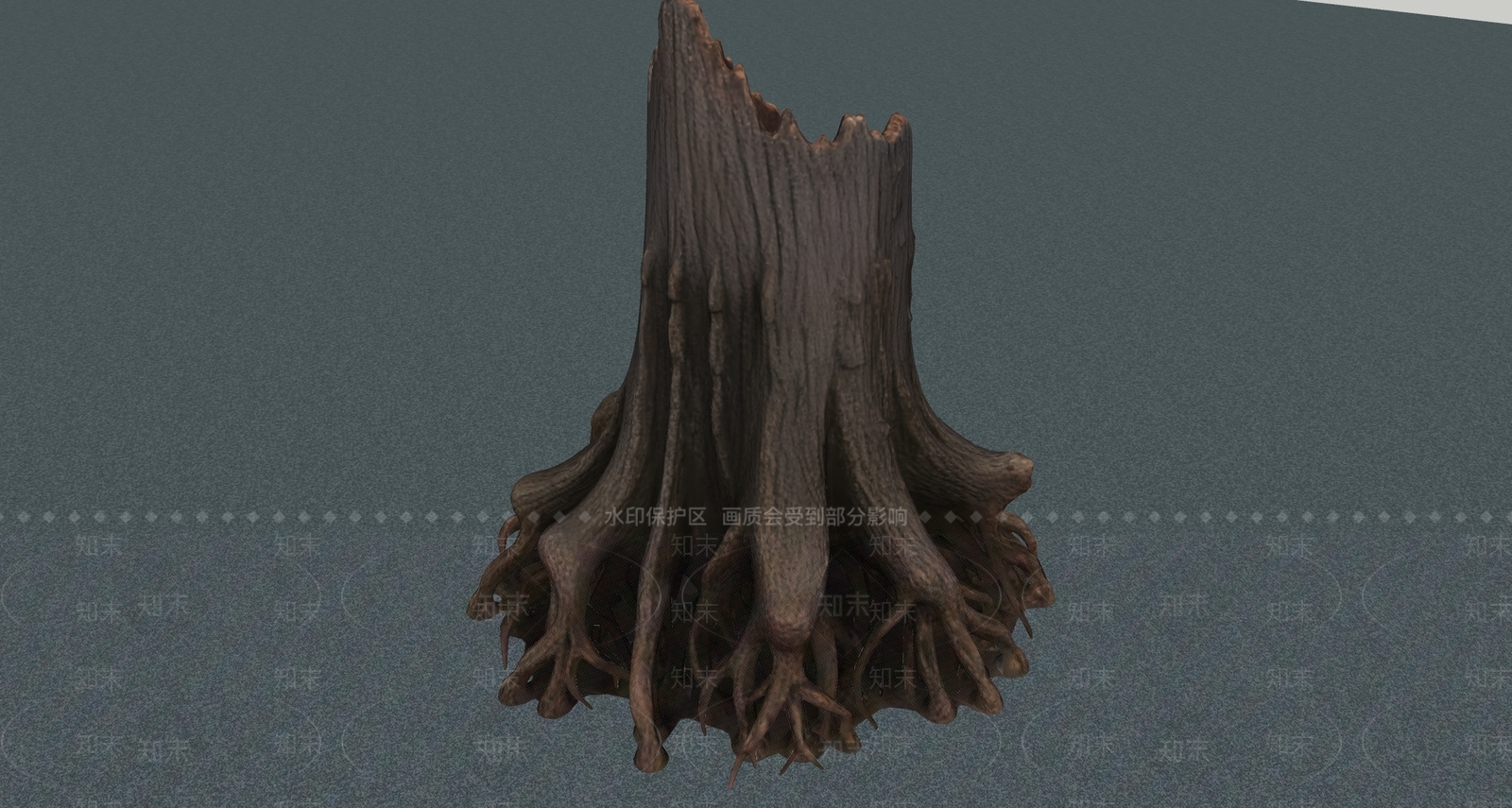 侘寂木头SU模型下载【ID:1234722111】