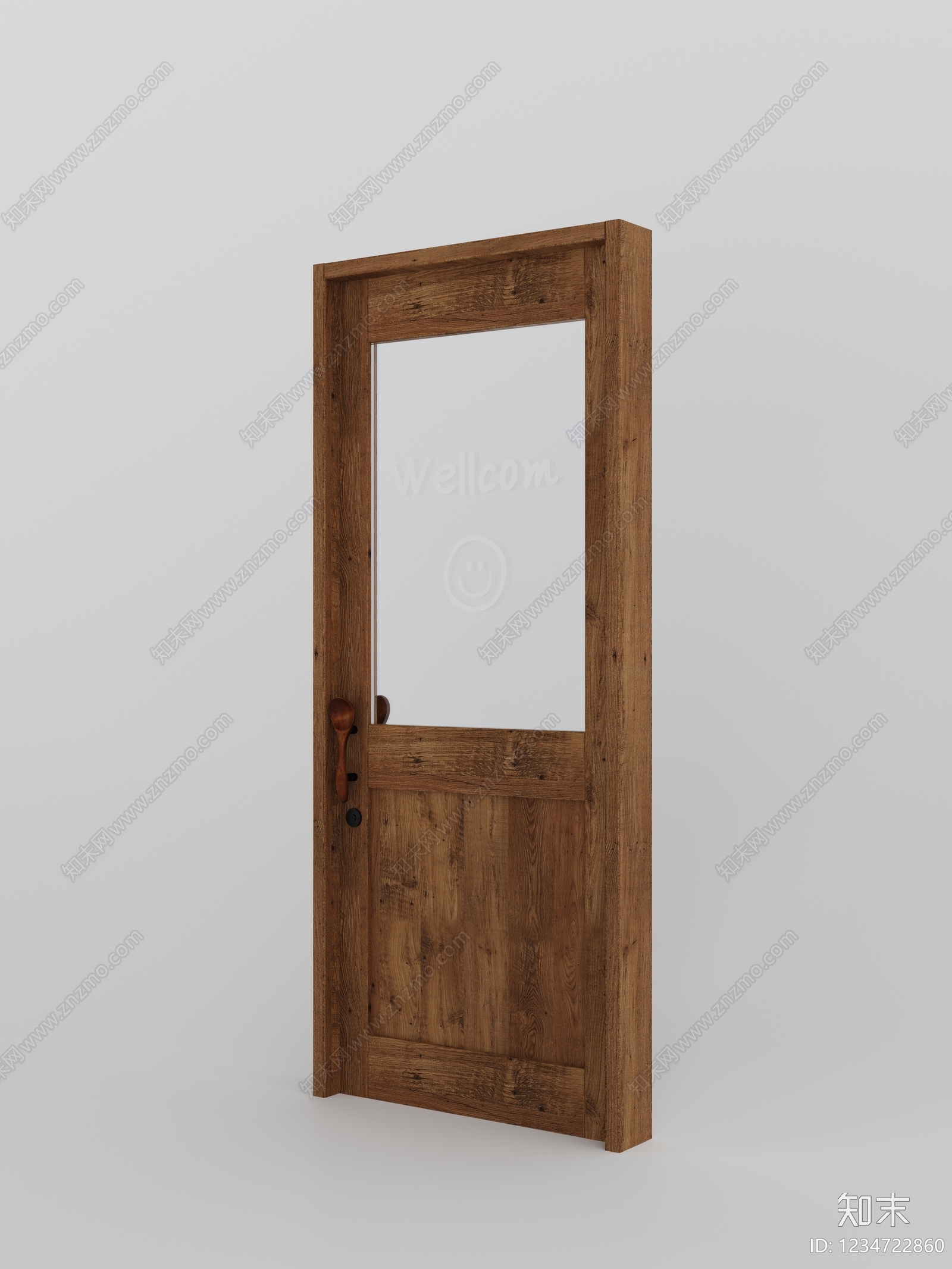 复古单开门3D模型下载【ID:1234722860】